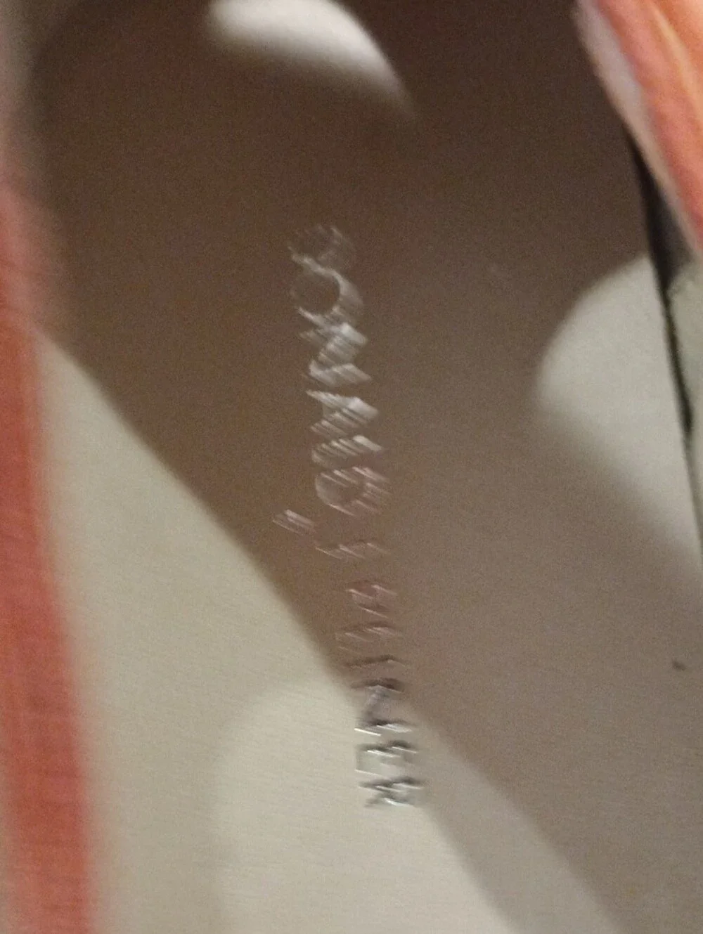 Donald J. Pliner coral suede